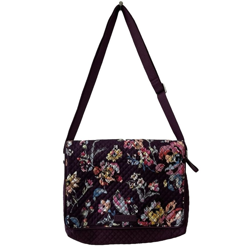 VERA BRADLEY REVERSIBLE TURNAROUND CROSSBODY BAG INDIANA ROSE WOMEN’S BAG